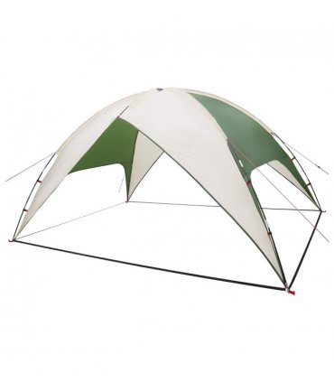 vidaXL Camping Tent with Rainfly Water-resistant Dome Green