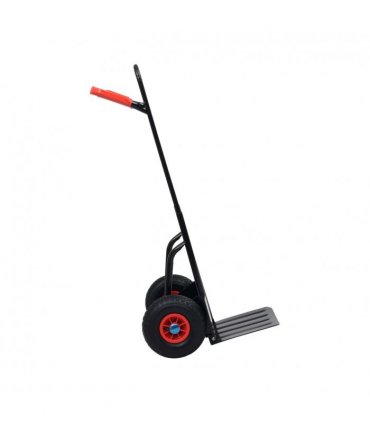 vidaXL Telescopic Hand Trolley 200 kg Black and Red