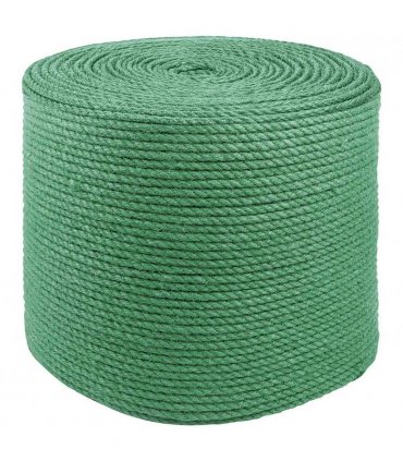 vidaXL Jute Rope Green 100% Tossa jute