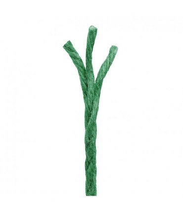 vidaXL Jute Rope 2 pcs Green 100% Tossa jute