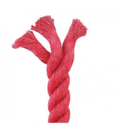 vidaXL Jute Rope Red 100% Tossa jute