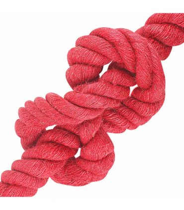 vidaXL Jute Rope Red 100% Tossa jute