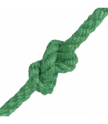 vidaXL Jute Rope Green 100% Tossa jute