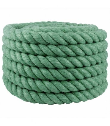 vidaXL Jute Rope Green 100% Tossa jute