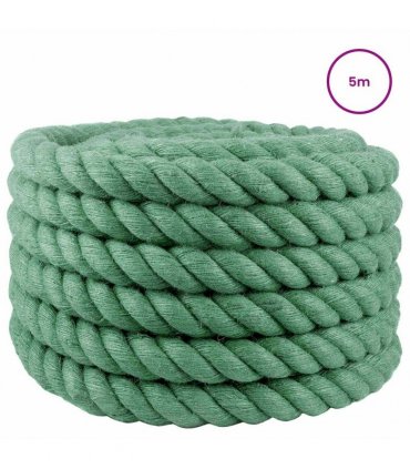 vidaXL Jute Rope Green 100% Tossa jute