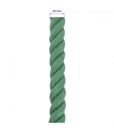 vidaXL Jute Rope Green 100% Tossa jute