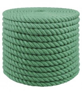 vidaXL Jute Rope Green 100% Tossa jute