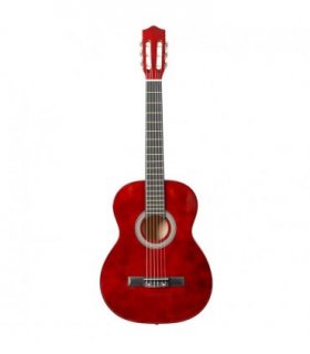 39 Inch Round Barrel Basswood Classical Folk Guitar (Coffee)