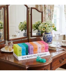 Monthly Pill Box with Individual Day