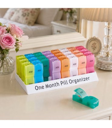 Monthly Pill Box with Individual Day