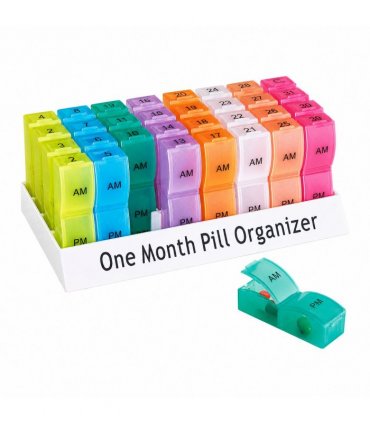 Monthly Pill Box with Individual Day