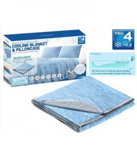 Cooling Blanket and 2 Pillowcases Set