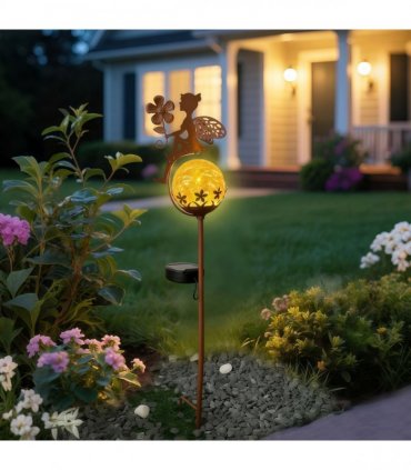 Copper Look Solar Fairy