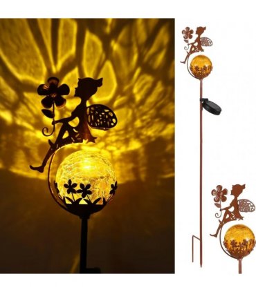 Copper Look Solar Fairy
