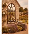 Outdoor Arched Mirror