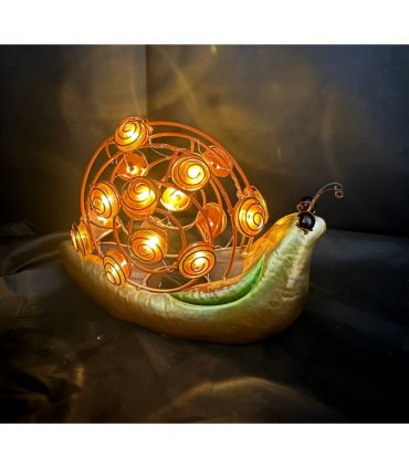 Solar Garden Snail 18 LED's