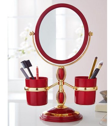 Make-Up Mirror with Holders