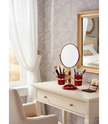 Make-Up Mirror with Holders