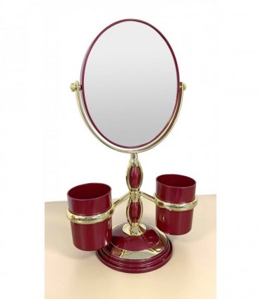 Make-Up Mirror with Holders