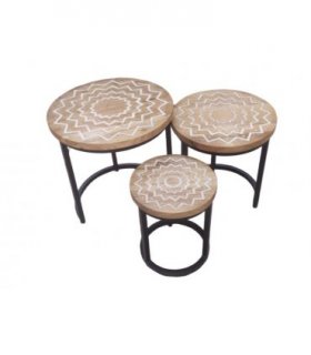 45/38/28CM SET OF 3 NEST OF TABLES