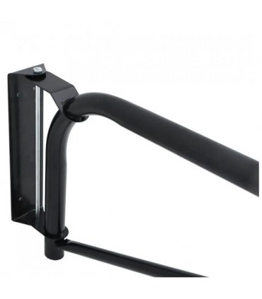 vidaXL Hose Boom Wall Mounted Black Steel