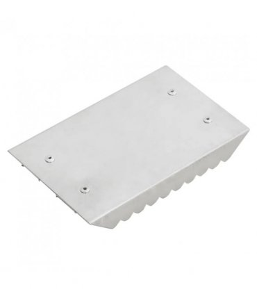 vidaXL Curry Combs 3 pcs Silver Aluminium
