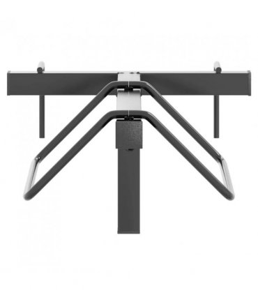 vidaXL Saddle Rack Wall Mounted Black Iron