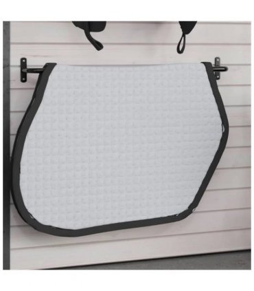 vidaXL Saddle Pad Rack Black Iron