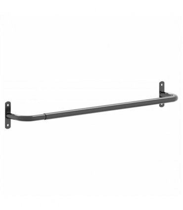 vidaXL Saddle Pad Rack Black Iron