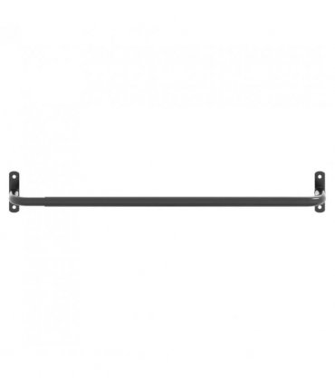 vidaXL Saddle Pad Rack Black Iron