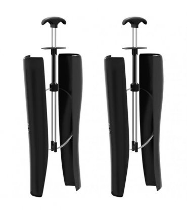 vidaXL Boot Shapers for Riding Boots 1 Pair Black PP and Steel