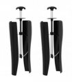 vidaXL Boot Shapers for Riding Boots 1 Pair Black PP and Steel