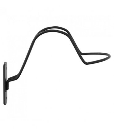 vidaXL Helmet Rack for Equestrian Wall Mounted Black Steel