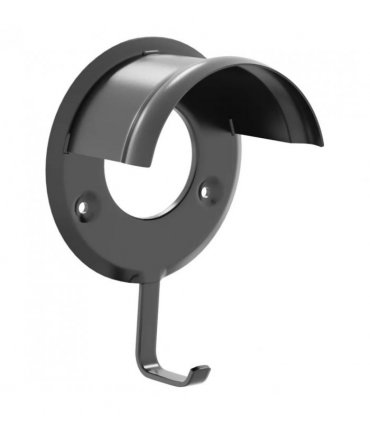 vidaXL Bridle Racks 3 pcs Wall Mounted Black Iron