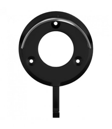 vidaXL Bridle Racks 3 pcs Wall Mounted Black Iron