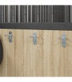 vidaXL Bucket Hooks 3 pcs Wall Mounted Silver Galvanised Steel
