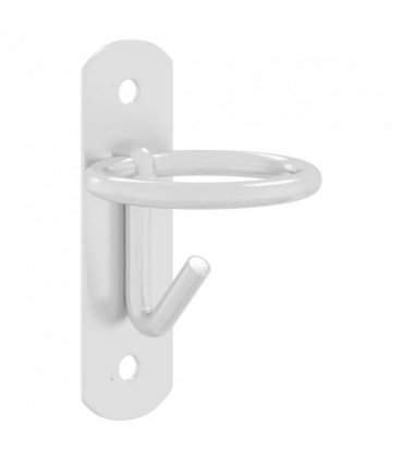 vidaXL Bucket Hooks 3 pcs Wall Mounted Silver Galvanised Steel
