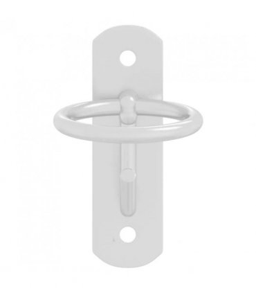 vidaXL Bucket Hooks 3 pcs Wall Mounted Silver Galvanised Steel