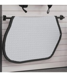 vidaXL Saddle Pad Rack Black Iron
