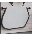 vidaXL Saddle Pad Rack Black Iron