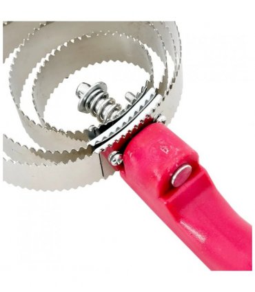 vidaXL Curry Comb for Horse 4 Rings Reversible Stainless Steel