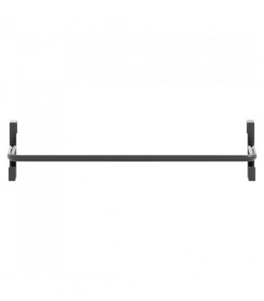 vidaXL Saddle Pad Rack Black Iron
