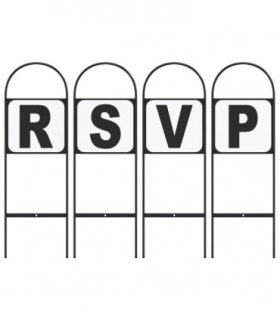 vidaXL Dressage Markers 4 pcs Steel