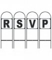 vidaXL Dressage Markers 4 pcs Steel
