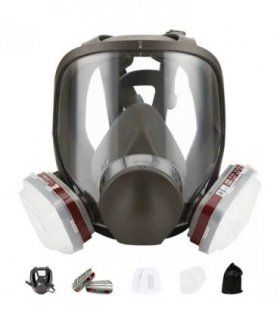 Reusable Full Face  Mask  Respirator for Woodworking Painting Welding Mask (US Logistics only For USPS.TK/TMEU only For self-pickup)