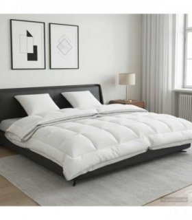 vidaXL Duvet and Pillow Set 3 pcs 200x220 cm 4 Seasons 140+220 GSM