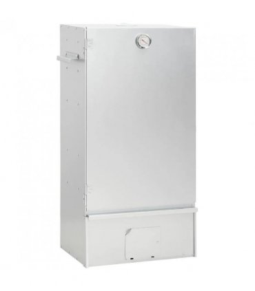 vidaXL Smoker Oven 3 pcs 44.5 x 29 x 83 cm Galvanised steel Silver