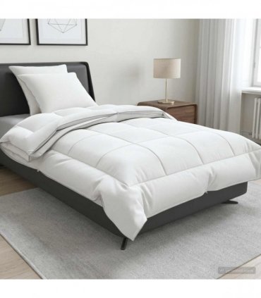 vidaXL Duvet and Pillow Set 3 pcs 135x220 cm 4 Seasons 200+300 GSM