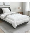 vidaXL Duvet and Pillow Set 3 pcs 135x220 cm 4 Seasons 200+300 GSM