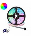 vidaXL LED Strip 12 pcs Black and Transparent Copper and Plastic